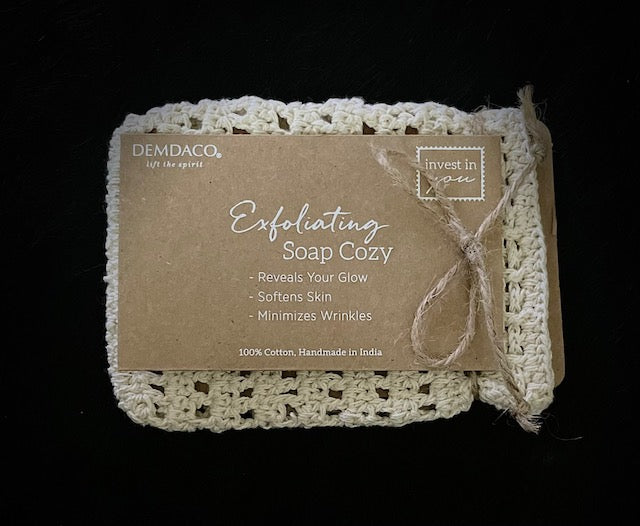 Comfort Handwoven Natural Fiber Exfoliating Soap Cozy - Healthy Hides Skin Care